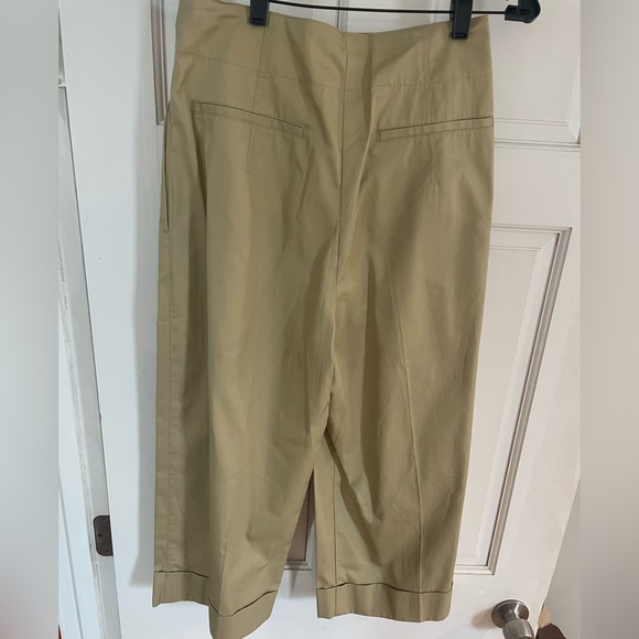 Rebecca Taylor Compact Twill Flare Pants - Picture 5 of 9